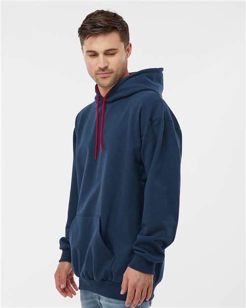 Navy/ Red-model Image
