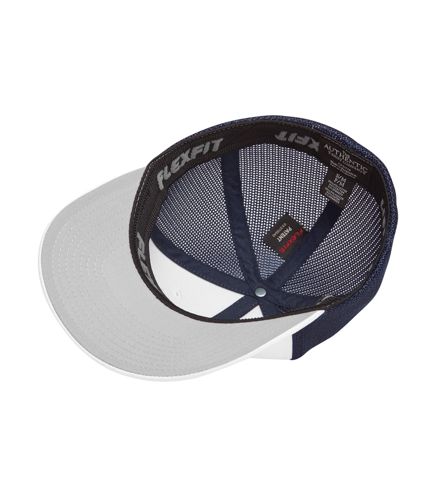 White/Navy-model Image
