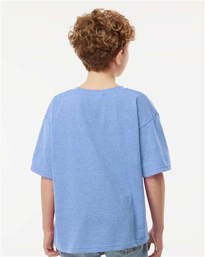 Light Blue Heather-model Image