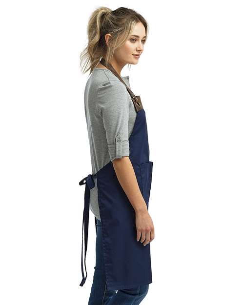 Navy/ Brown-model Image