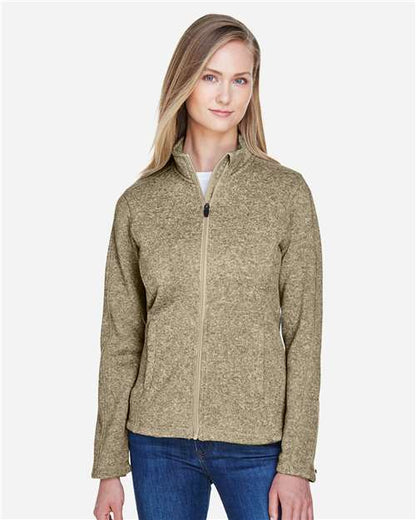 Khaki Heather-model Image