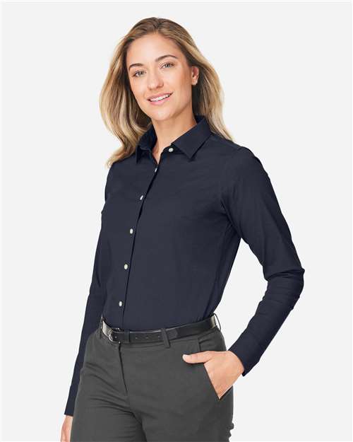 Navy Melange-model Image