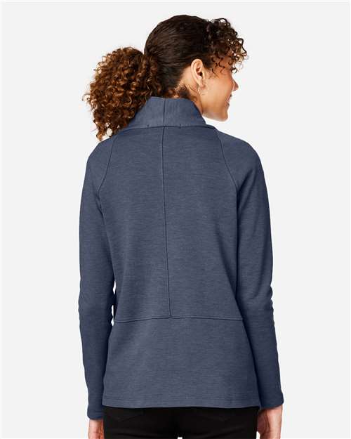 Navy Melange-model Image