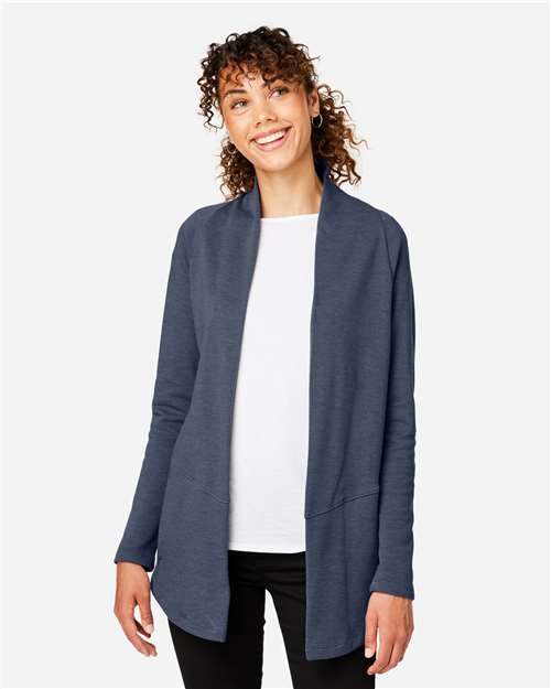 Navy Melange-model Image