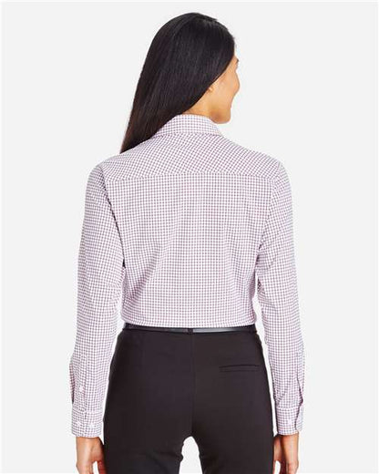 Burgundy/ White-model Image