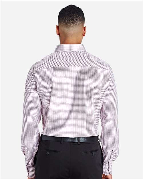 Burgundy/ White-model Image