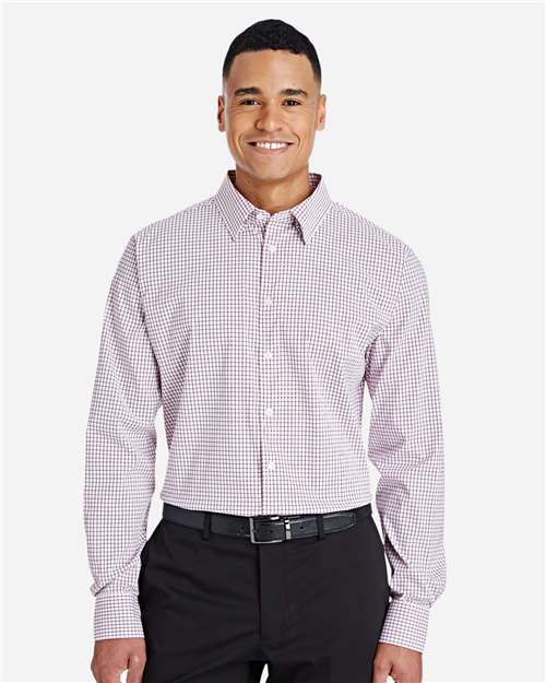 Burgundy/ White-model Image