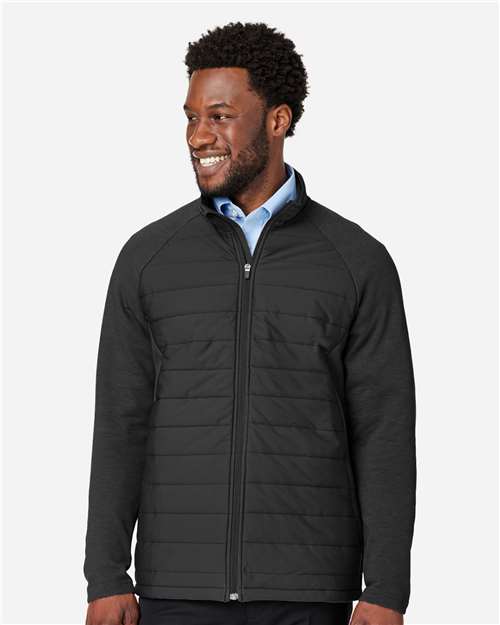 Black/ Melange Black-model Image