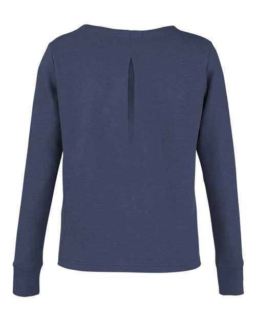 Navy Melange-model Image