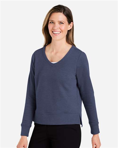 Navy Melange-model Image