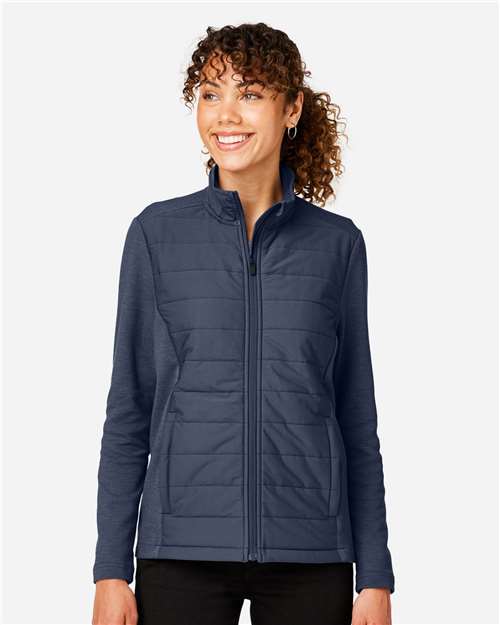 Navy Melange/ Navy-model Image
