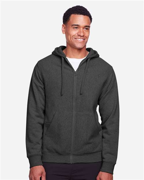 Dark Grey Heather-model Image