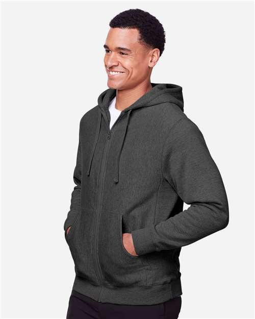 Dark Grey Heather-model Image