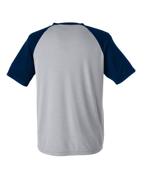 Athletic Heather/ Sport Dark Navy-model Image