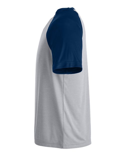 Athletic Heather/ Sport Dark Navy-model Image