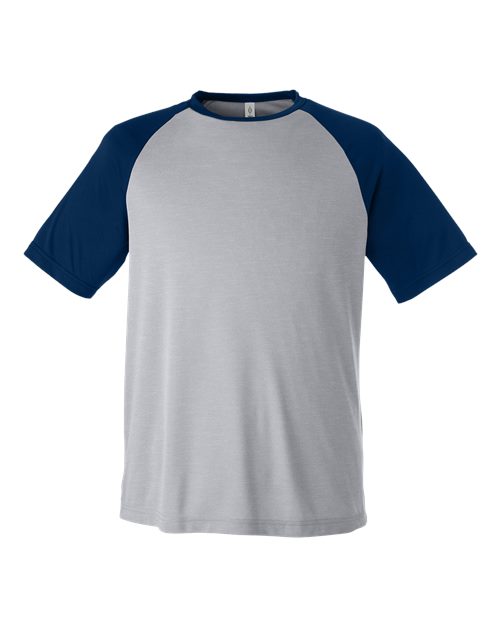 Athletic Heather/ Sport Dark Navy