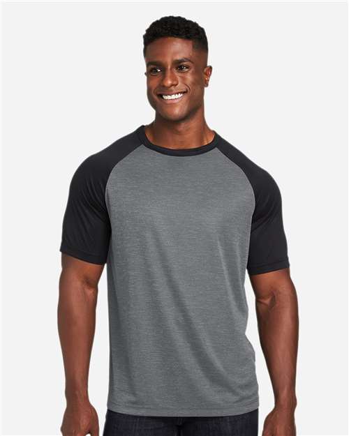 Dark Grey Heather/ Black-model Image