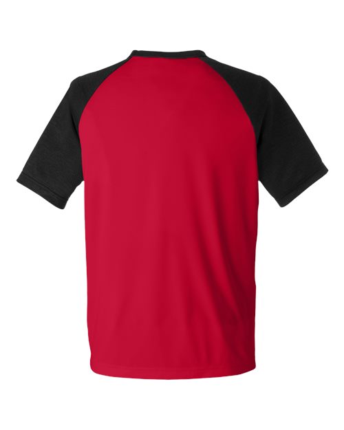 Sport Red/ Black Heather-model Image
