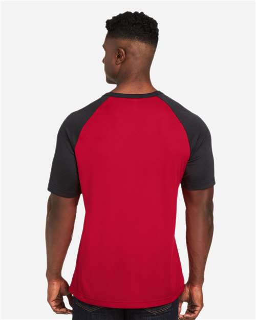 Sport Red/ Black Heather-model Image