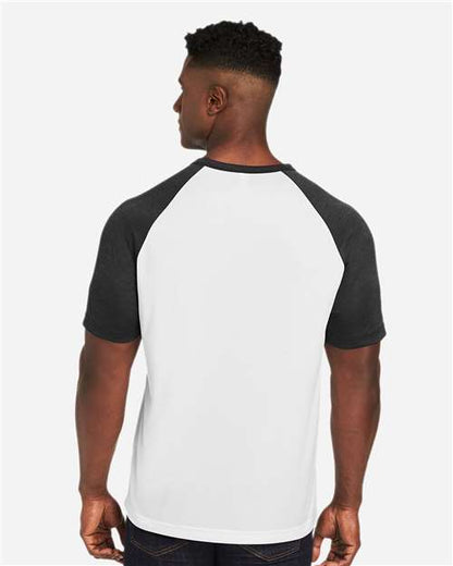 White/ Black Heather-model Image