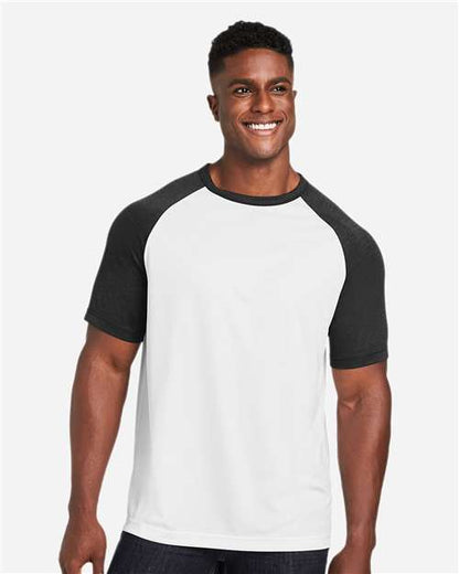White/ Black Heather-model Image