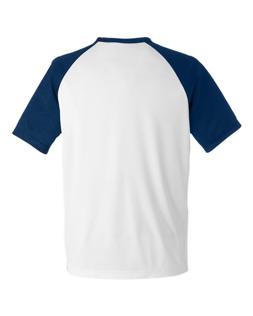 White/ Sport Dark Navy Heather-model Image