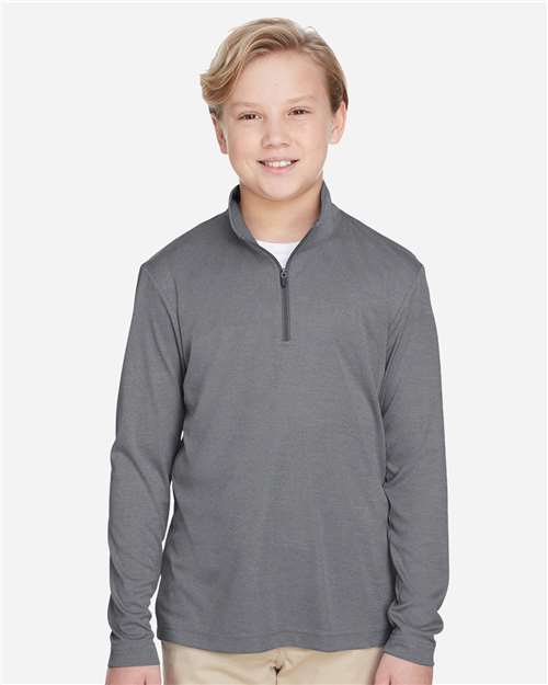 Dark Grey Heather-model Image