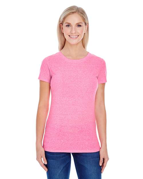Neon Pink Triblend-model Image