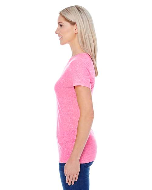 Neon Pink Triblend-model Image
