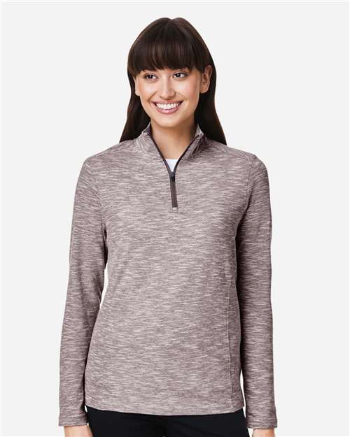 Burgundy Heather-model Image