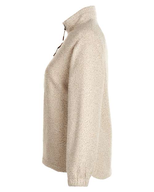Oatmeal Heather/ Teak-model Image