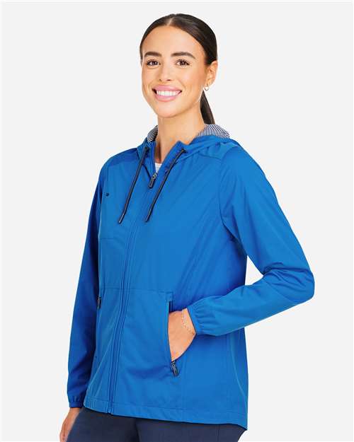Light Nautical Blue Heather-model Image