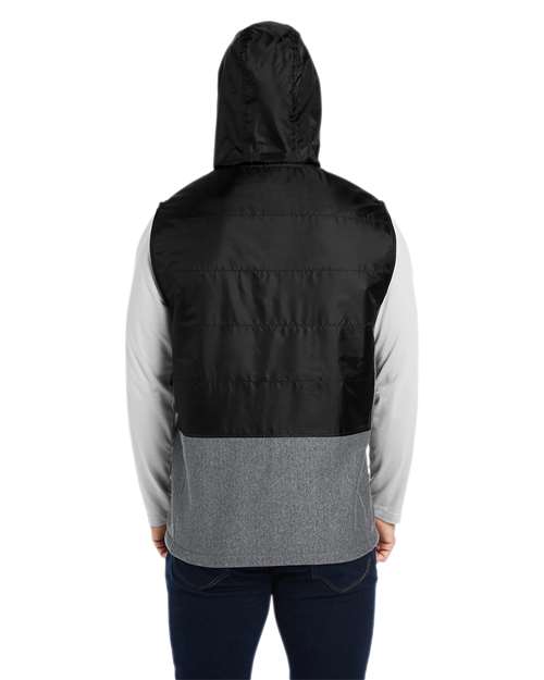 Dark Grey Heather/ Black-model Image