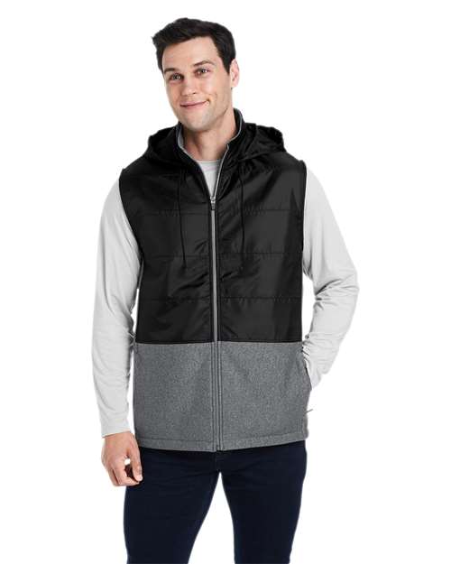 Dark Grey Heather/ Black-model Image
