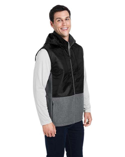 Dark Grey Heather/ Black-model Image