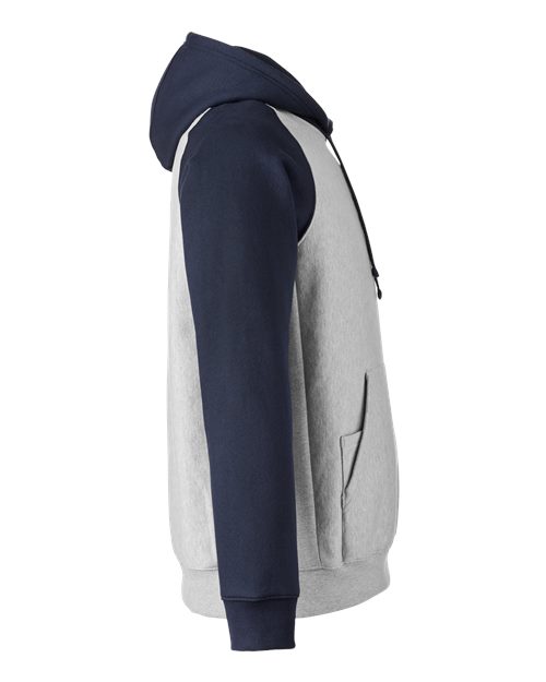 Athletic Heather/ Sport Dark Navy-model Image
