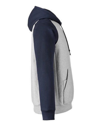 Athletic Heather/ Sport Dark Navy-model Image