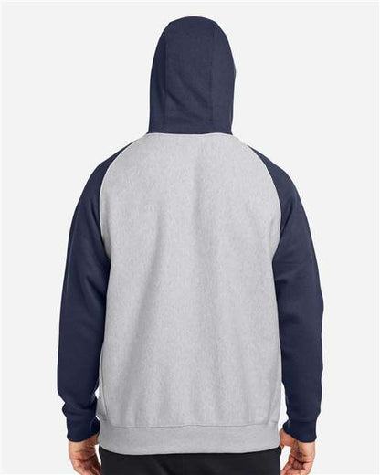 Athletic Heather/ Sport Dark Navy-model Image