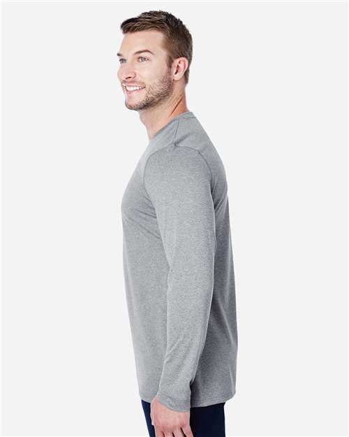 True Grey Heather/ Black-model Image