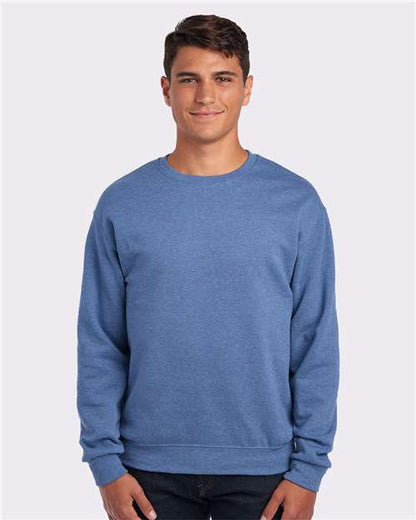 Vintage Heather Blue-model Image