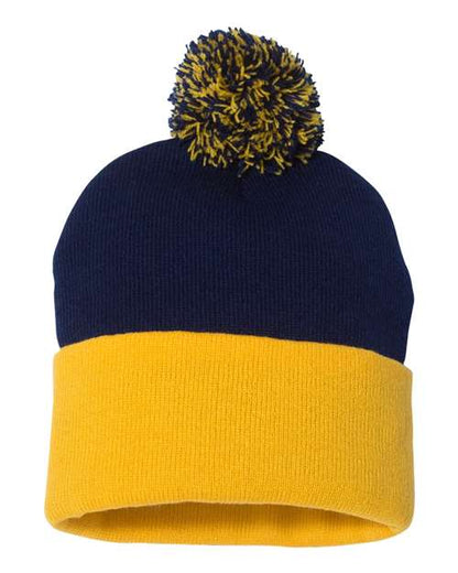 Navy/ Gold-model Image