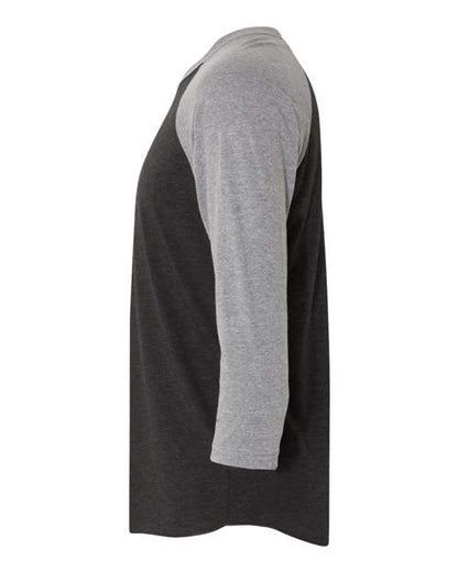 Premium Heather Sleeves/ Vintage Black Body-model Image