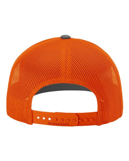 Charcoal/ Orange-model Image