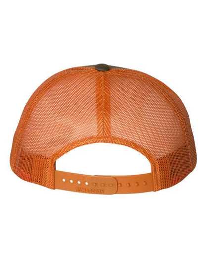 Dark Loden/ Jaffa Orange-model Image