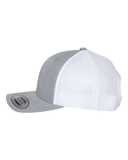 Heather Grey/ White-model Image