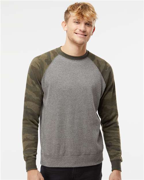 Nickel Heather/ Forest Camo-model Image