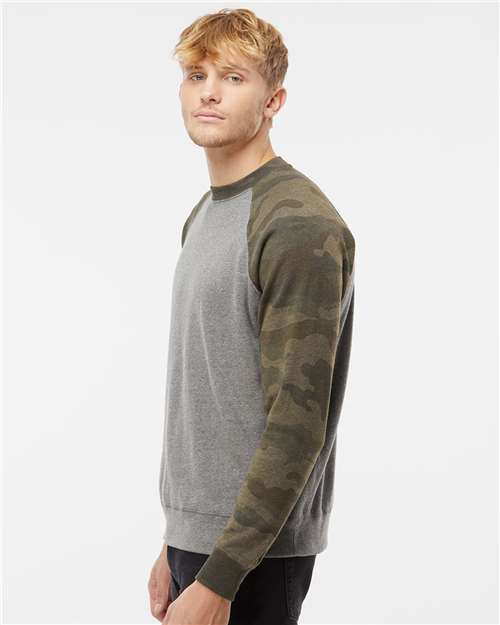 Nickel Heather/ Forest Camo-model Image