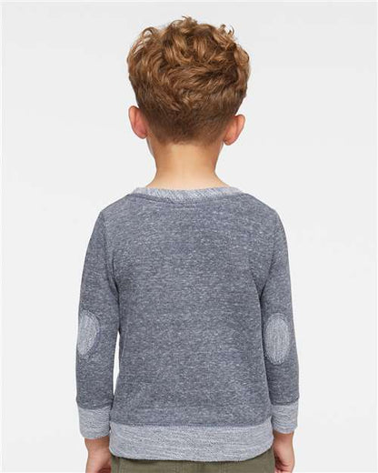 Navy Melange-model Image