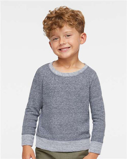 Navy Melange-model Image