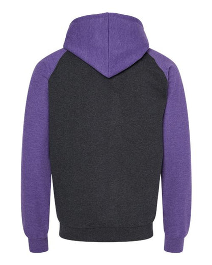 Dark Charcoal/ Heather Purple-model Image